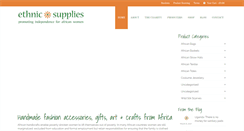 Desktop Screenshot of ethnicsupplies.co.uk